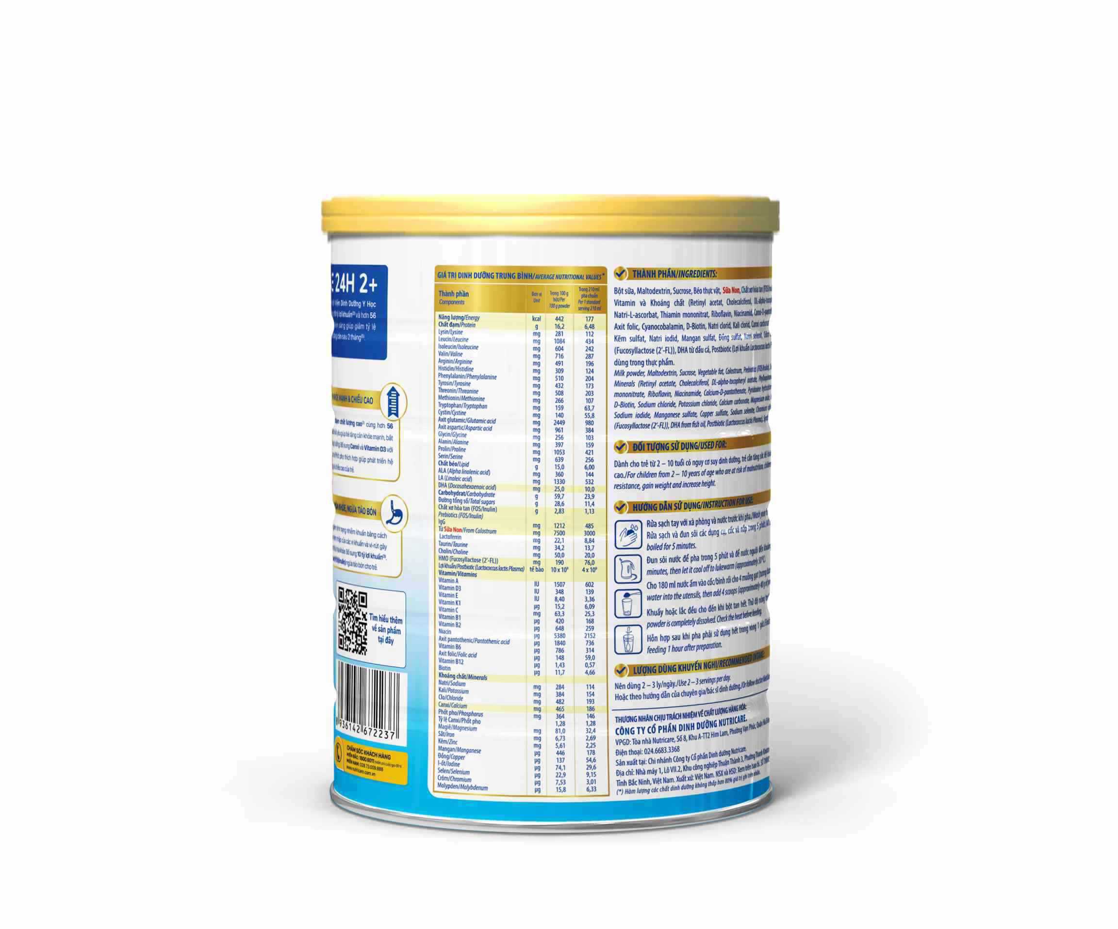 ColosCare 24h 2+ 800 g