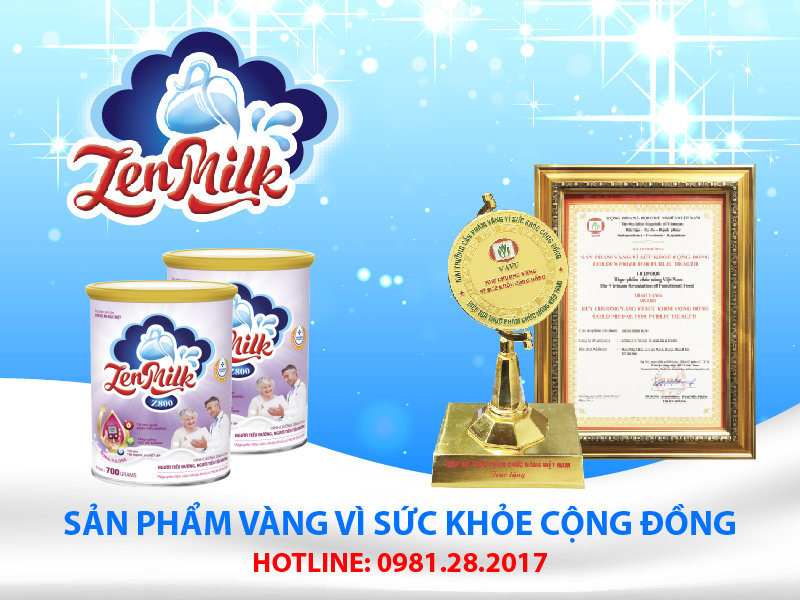 Sữa Zenmilk được đảm bảo chất lượng