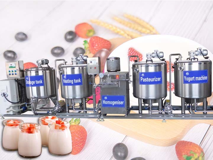 Quy trình sản xuất sữa chua cơ bản