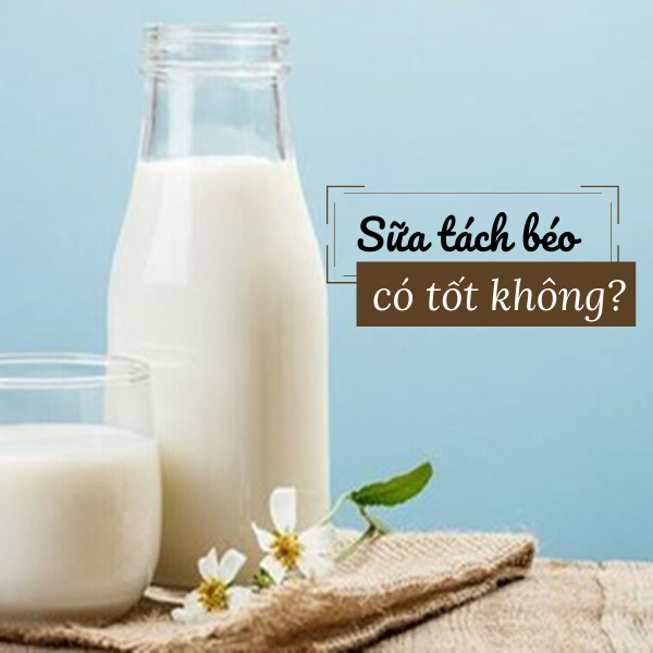 Sữa Nguyên Kem Hay Sữa Tách Béo Tốt Hơn